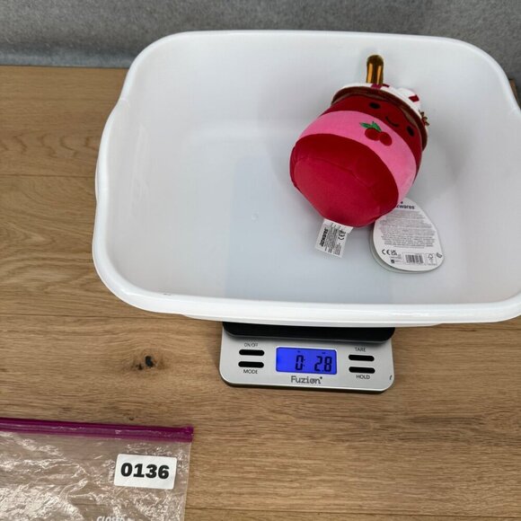 Squishmallows Maude Cranberry Mocha Toy Plush 6" Coffee Drink Christmas 2024 NEW - Picture 4 of 8